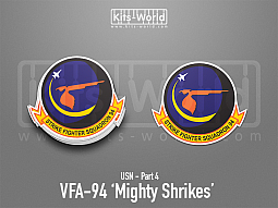 Kitsworld SAV Sticker - US Navy - VFA-94 Mighty Shrikes 